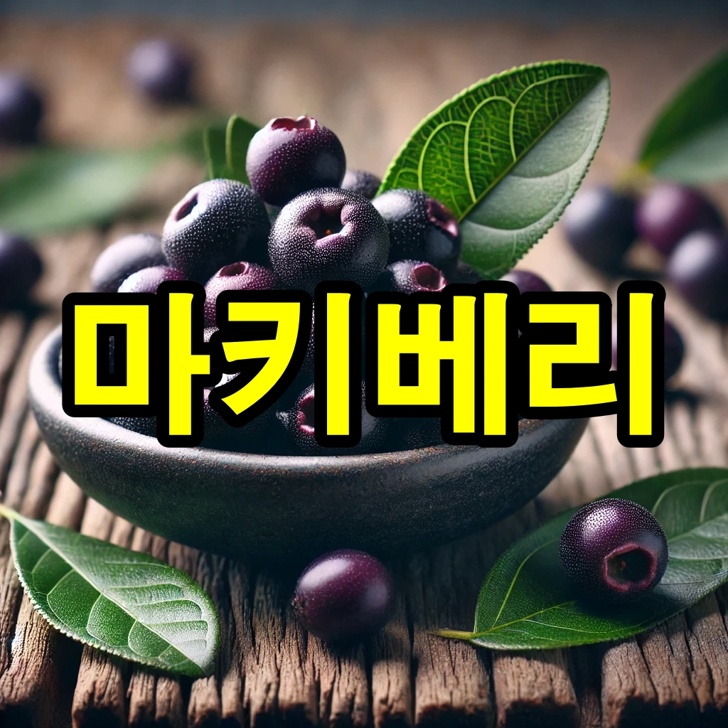 마키베리의 놀라운 효능과 활용법