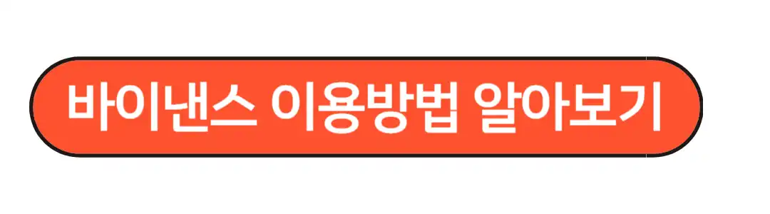 바이낸스 이용방법