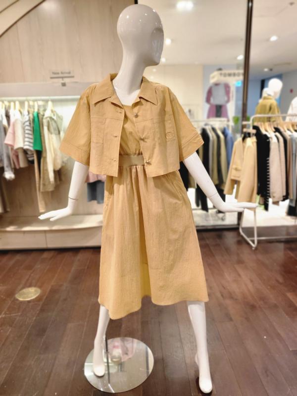 지컷 G-CUT 셔츠 레이어드 원피스 7253237105