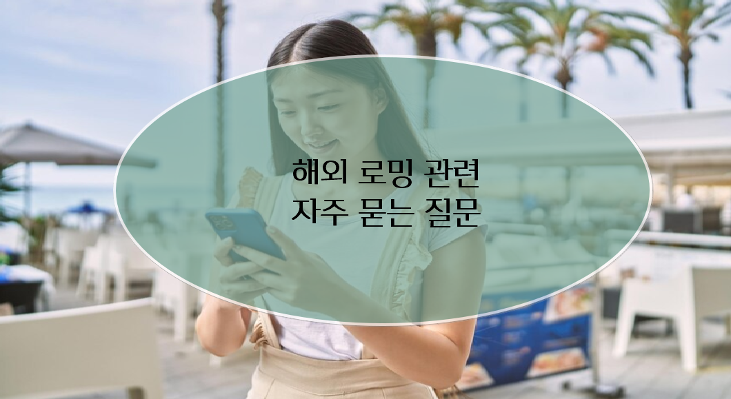 해외 로밍 관련 자주하는 질문