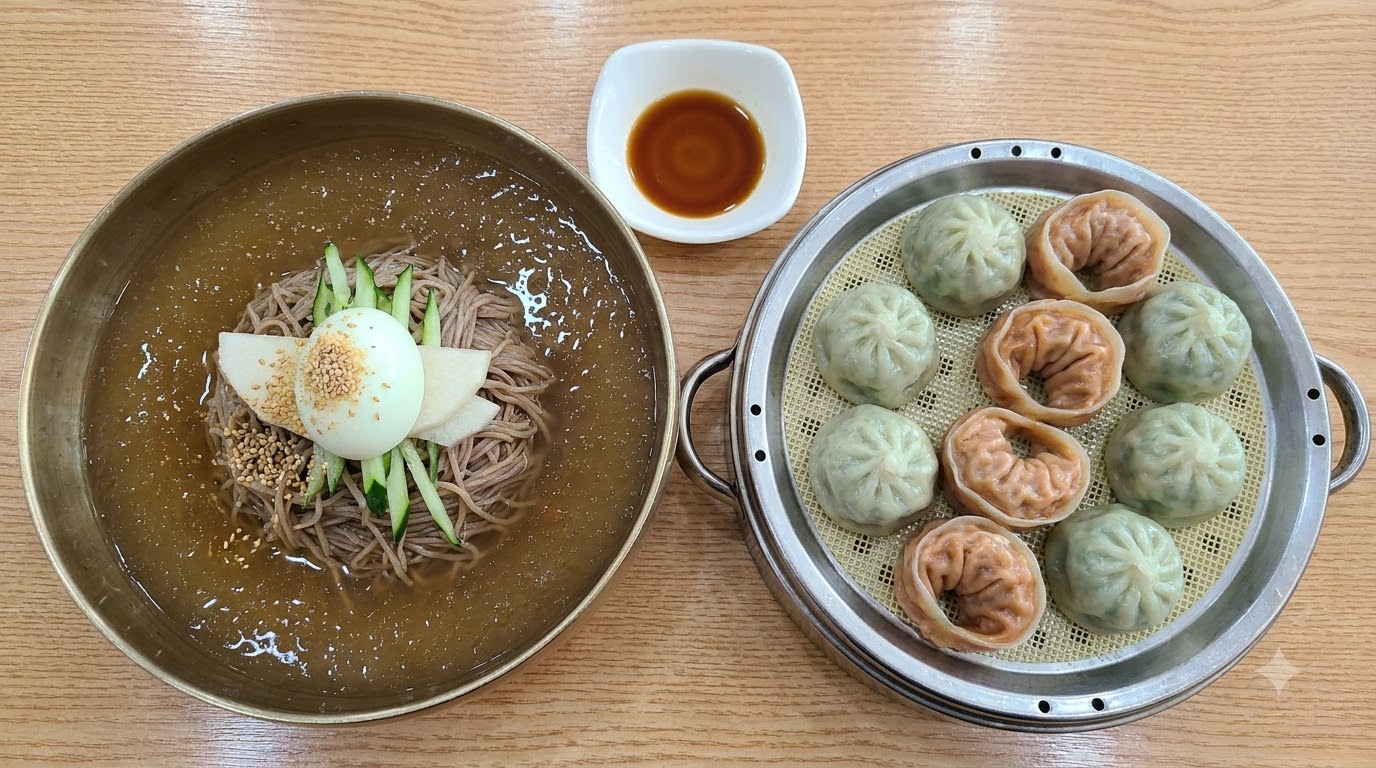 오늘N <오늘은 국수 먹는 날>한우육회들기름막국수 위치
