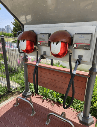 송도 도그파크 시설물