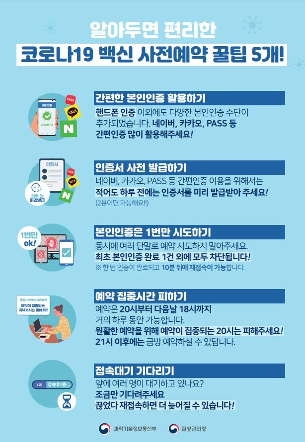 코로나 백신접종예약