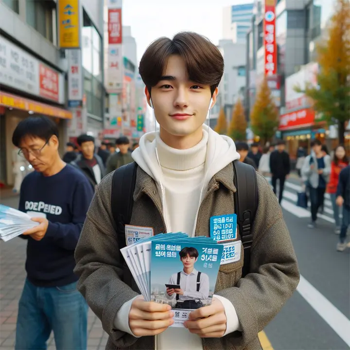 전단지 배포 구청 신고