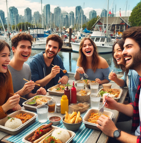 그랜빌 아일랜드 직장인 여행 사진