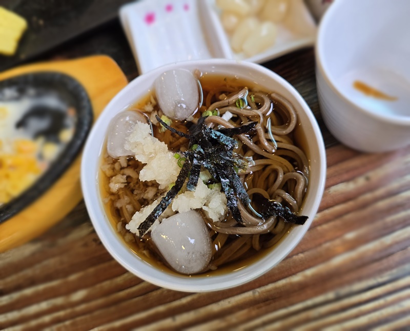 홍도초밥메밀