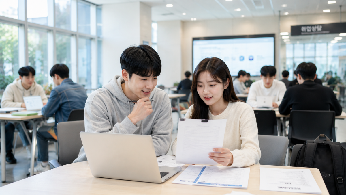 서울영커리언스 인턴십 지원을 준비하는 대학생들