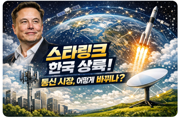 스타링크 한국 상륙