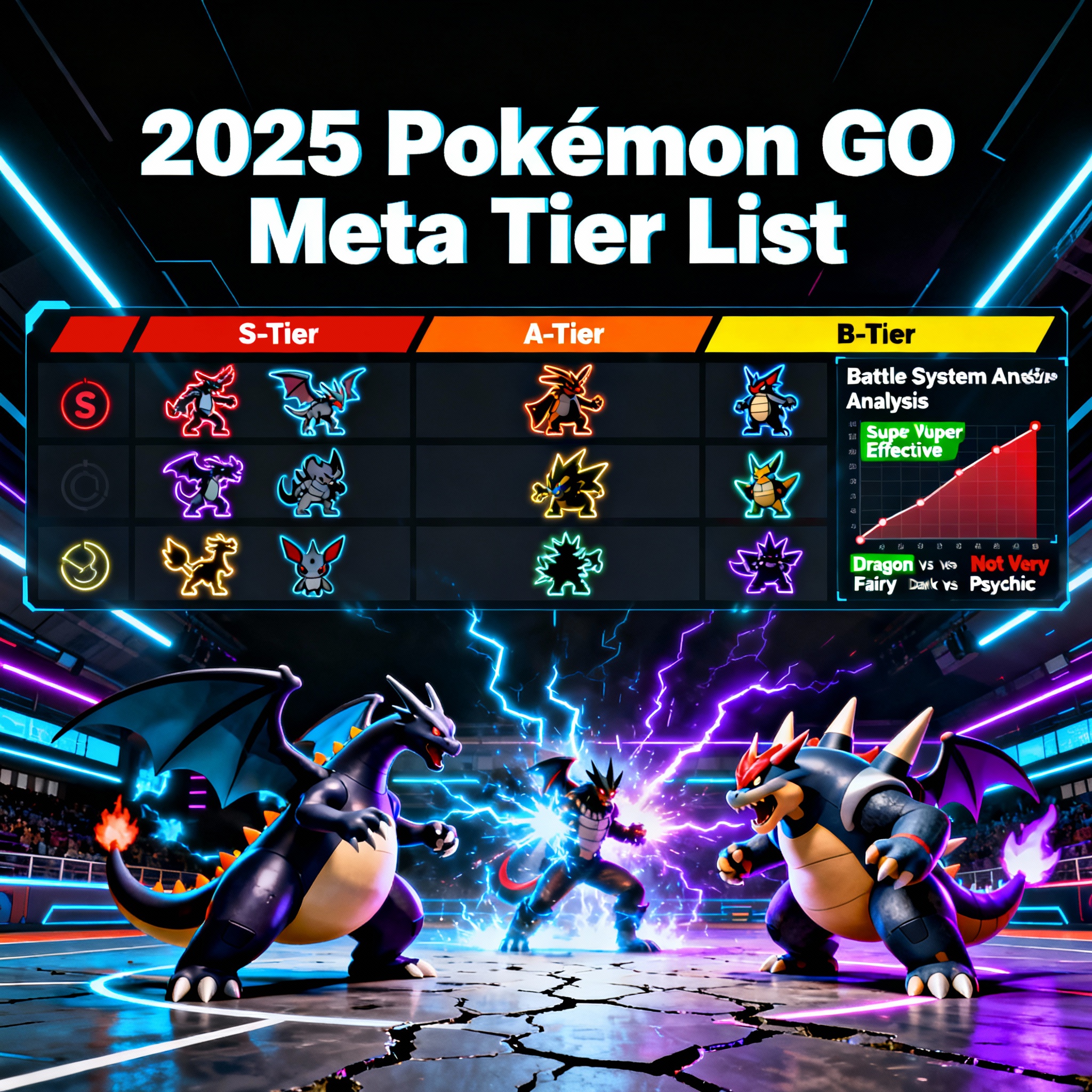 레이드 메타를 지배하는 TOP 포켓몬 상세 분석