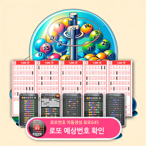 로또번호 자동 예상번호 분석 결과 공개