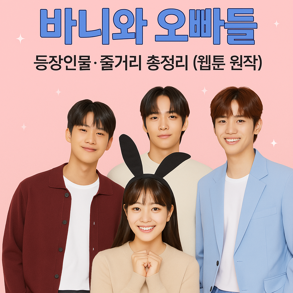 MBC 드라마 바니와 오빠들 등장인물 줄거리 요약