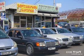 조지아 트빌리시 택시 사진
