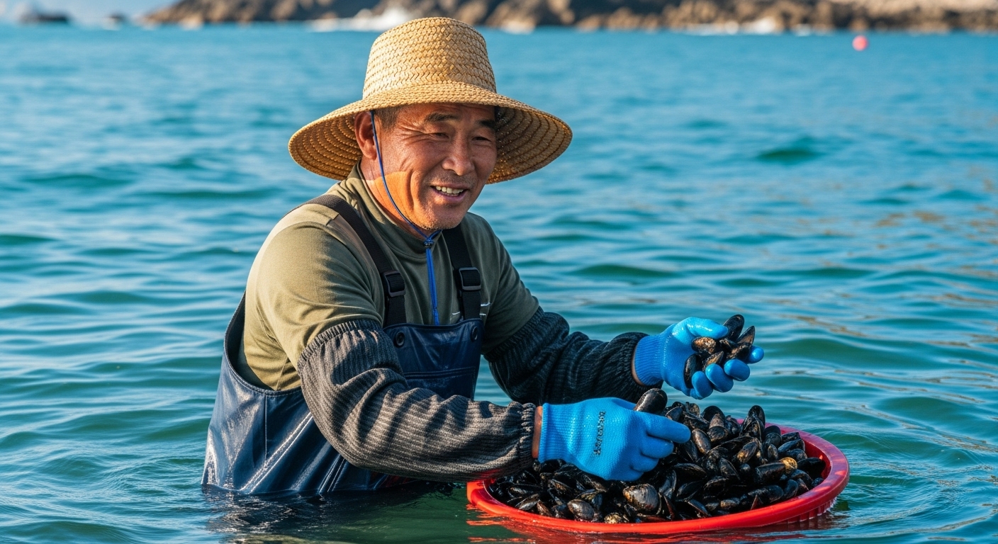 8월 제철음식 홍합