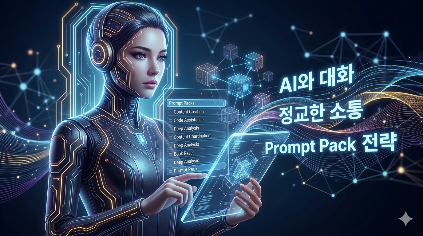 AI와의 대화를 지배하는 기술: 정교한 소통을 위한 Prompt Pack 전략