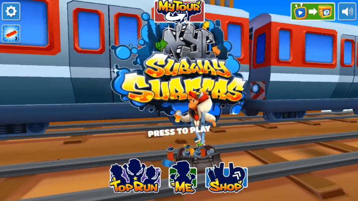 서브웨이-서퍼-무설치게임-메인-화면