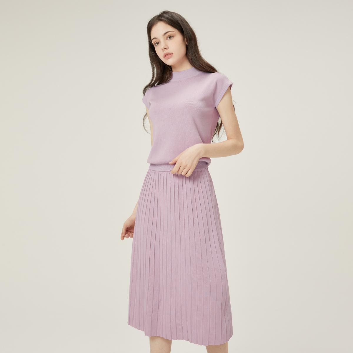 마리끌레르 썸머 니트 투피스 MOCBSU01M4