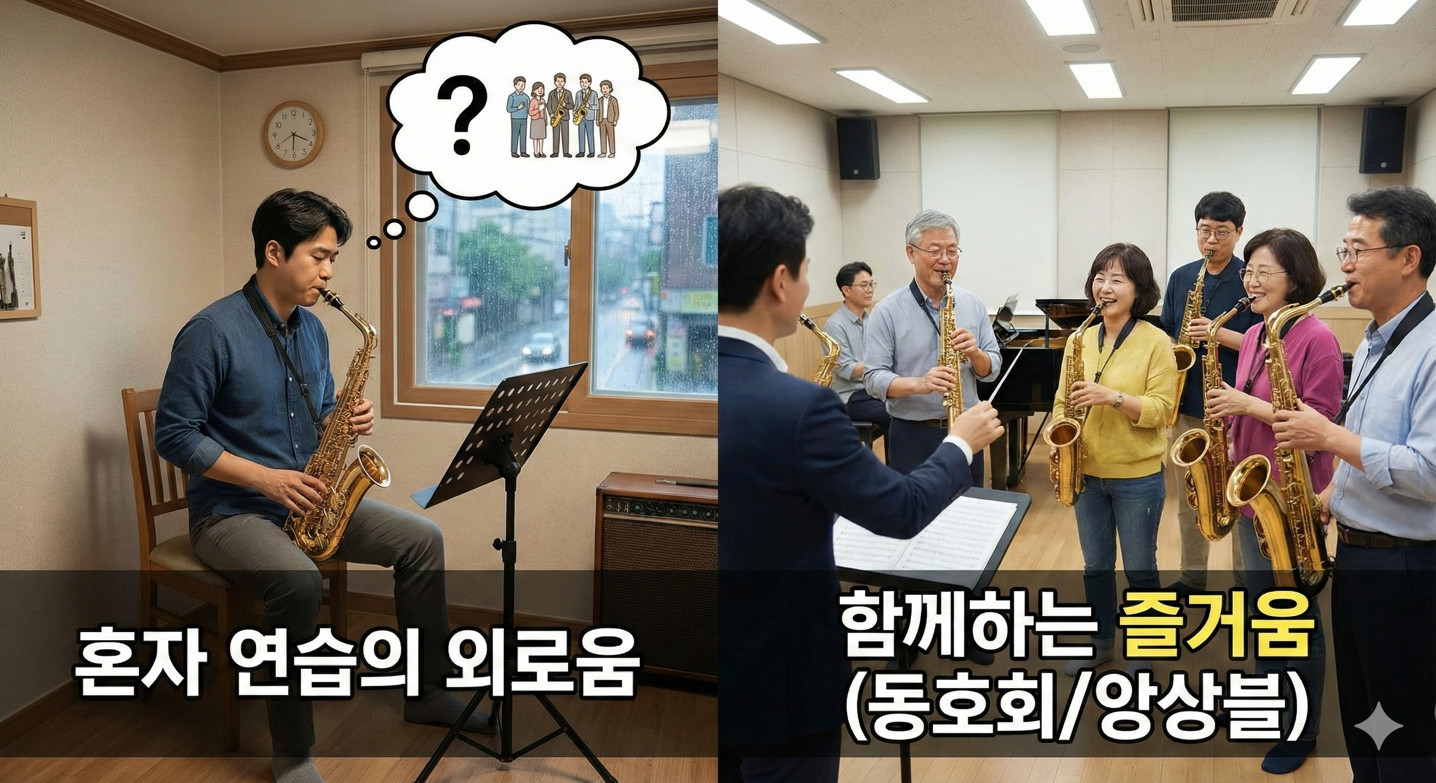 혼자 연습하기 외롭다면? 색소폰 동호회(앙상블) 가입의 현실적인 장단점과 필수 에티켓