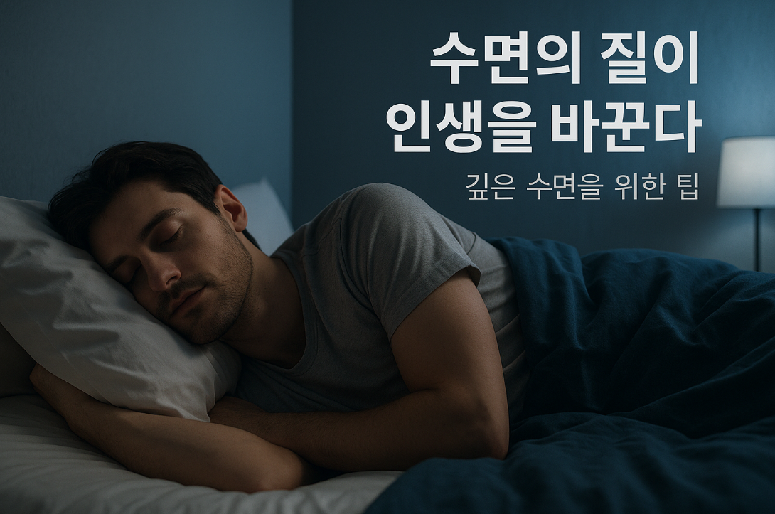 깊은 수면을 위한 팁과 수면 개선 생활 습관