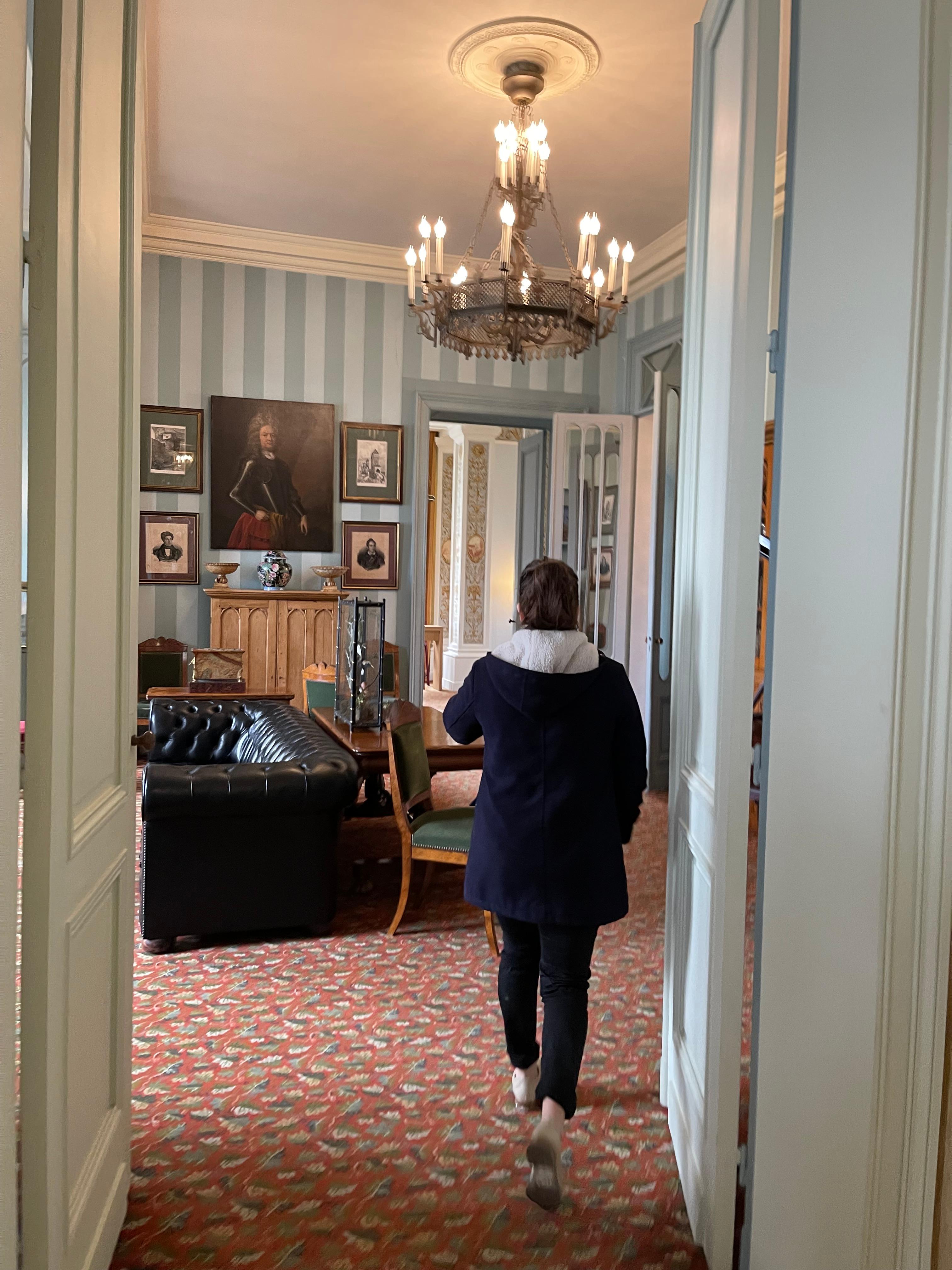 Château Pichon Baron 내부