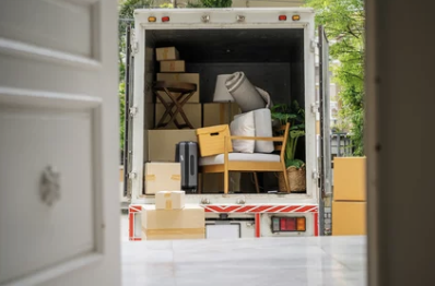 용달이사하는 모습