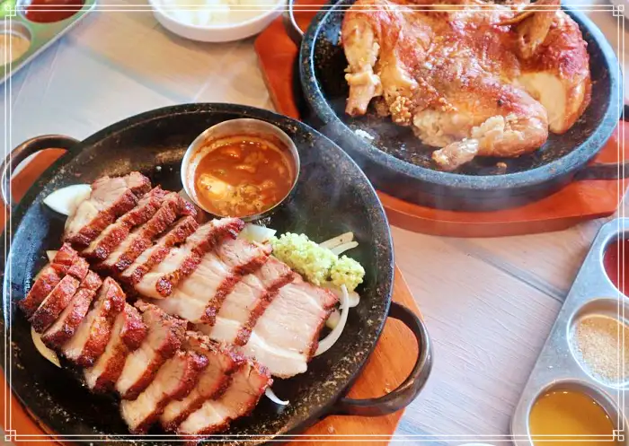 생방송투데이 용인 수지 고기리 누룽지 닭 장작구이 맛집