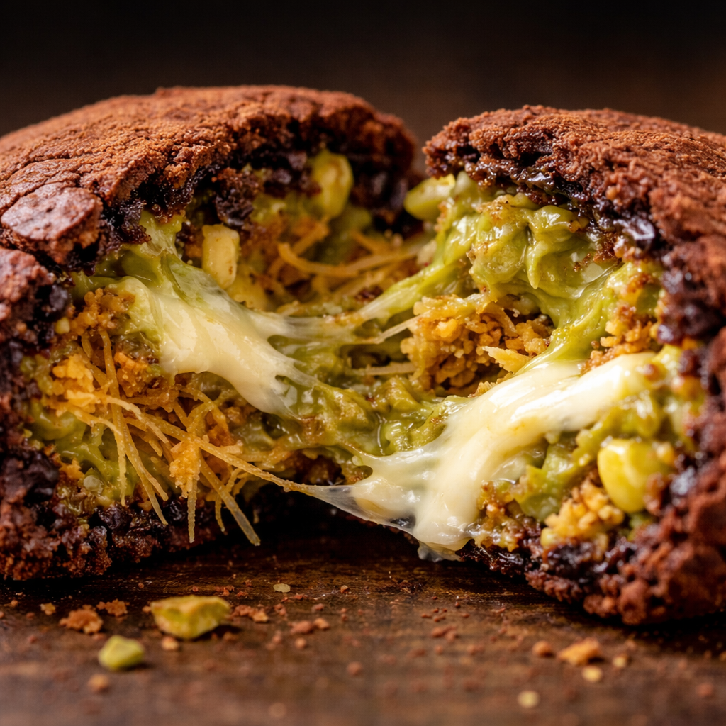 두쫀쿠 칼로리 , 단면