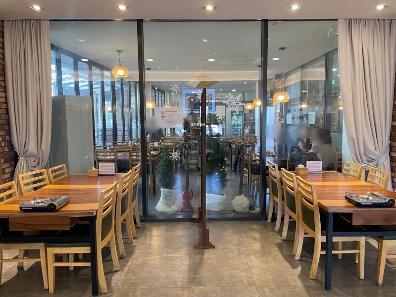 오산 외식타운 한식 맛집 건강밥상 봄설 - 6인 좌석