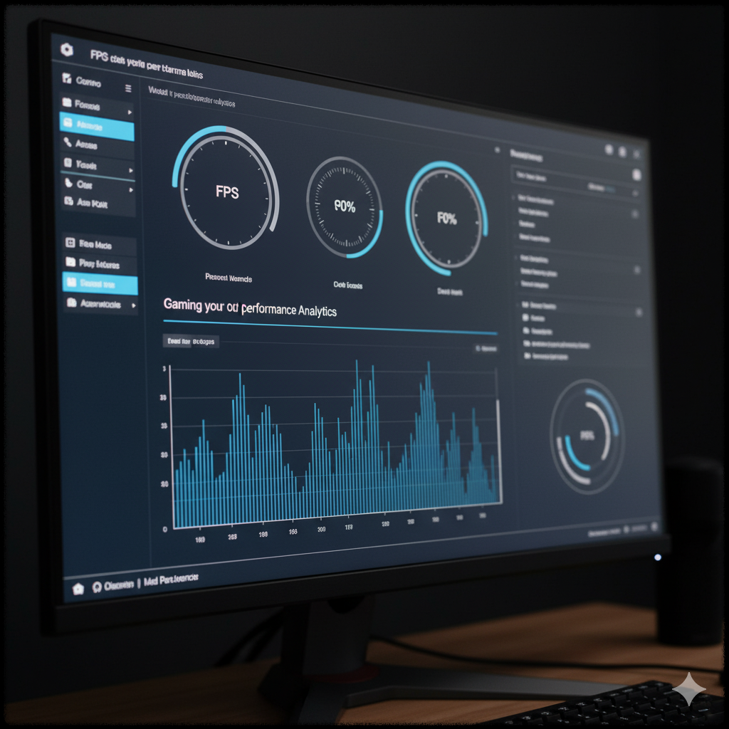 게임 PC 성능 분석 화면