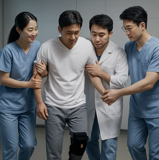 족하수 환자를 위한 단계별 걷기 훈련 방법