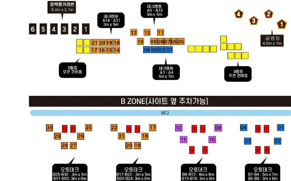 캠핑장-데크사이즈