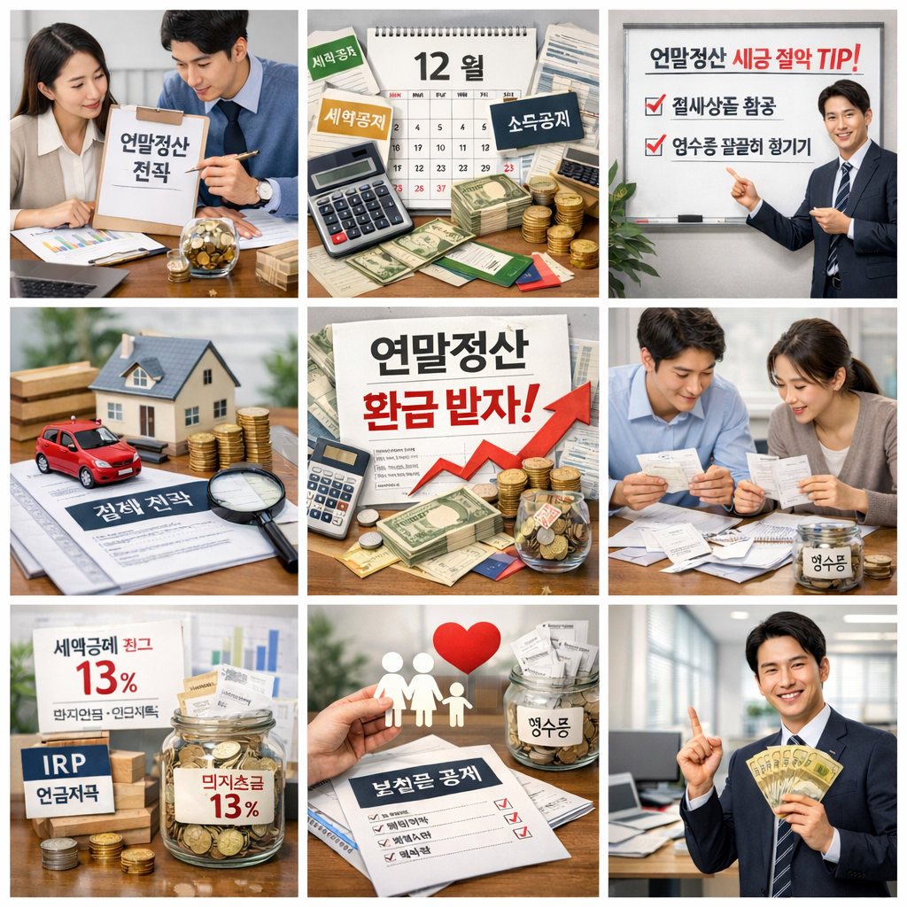 직장인 절세 연말 정산 전략