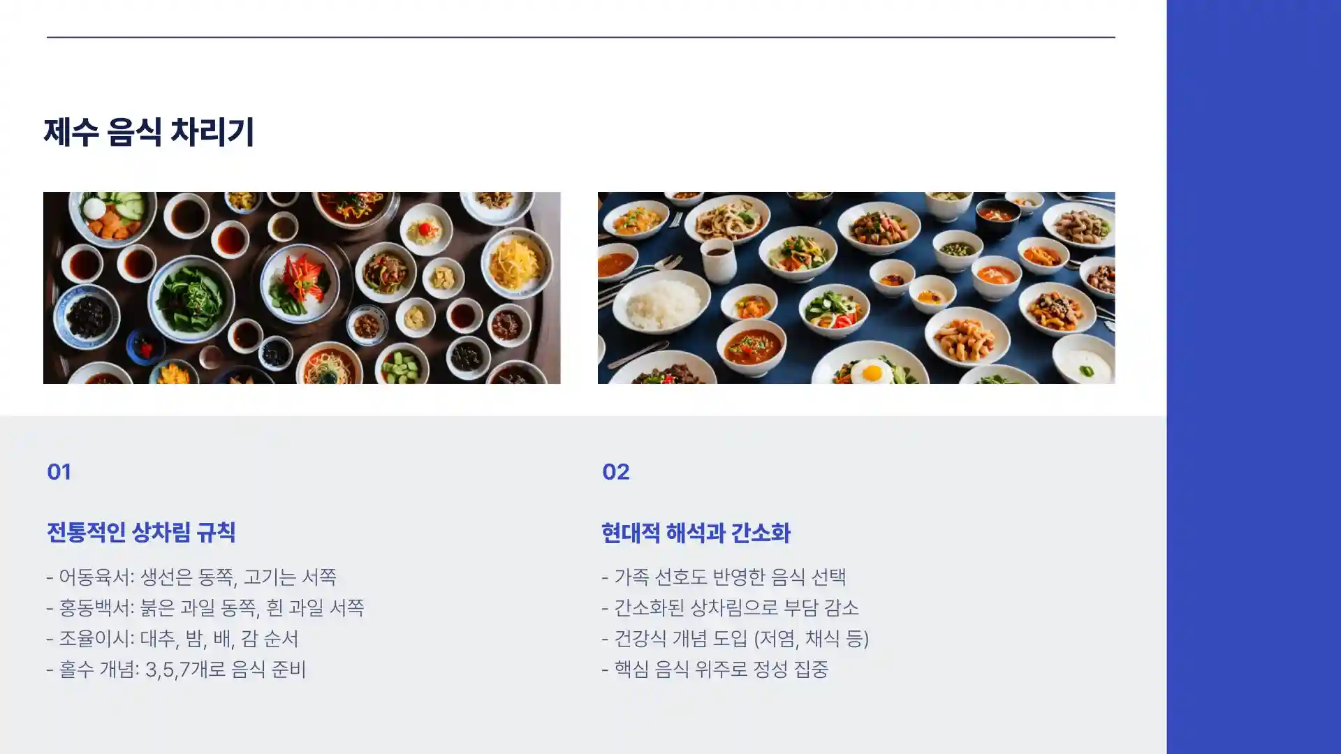 제사 지내는 순서 방법