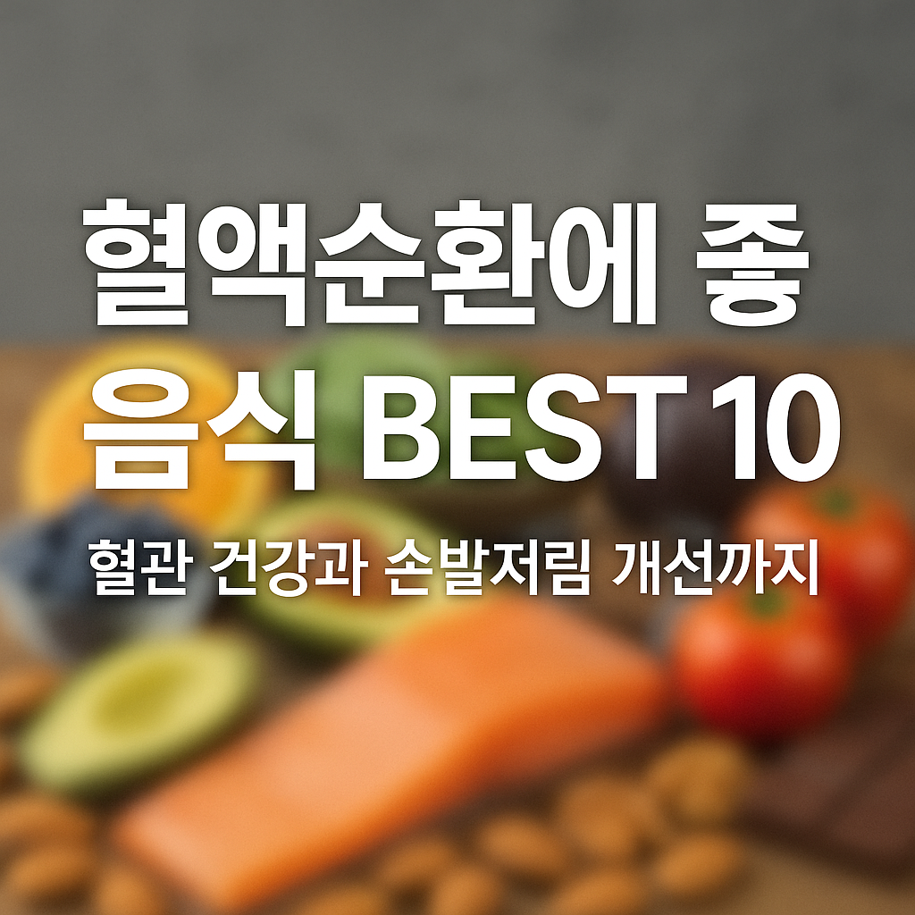 혈액순환에 좋은 음식