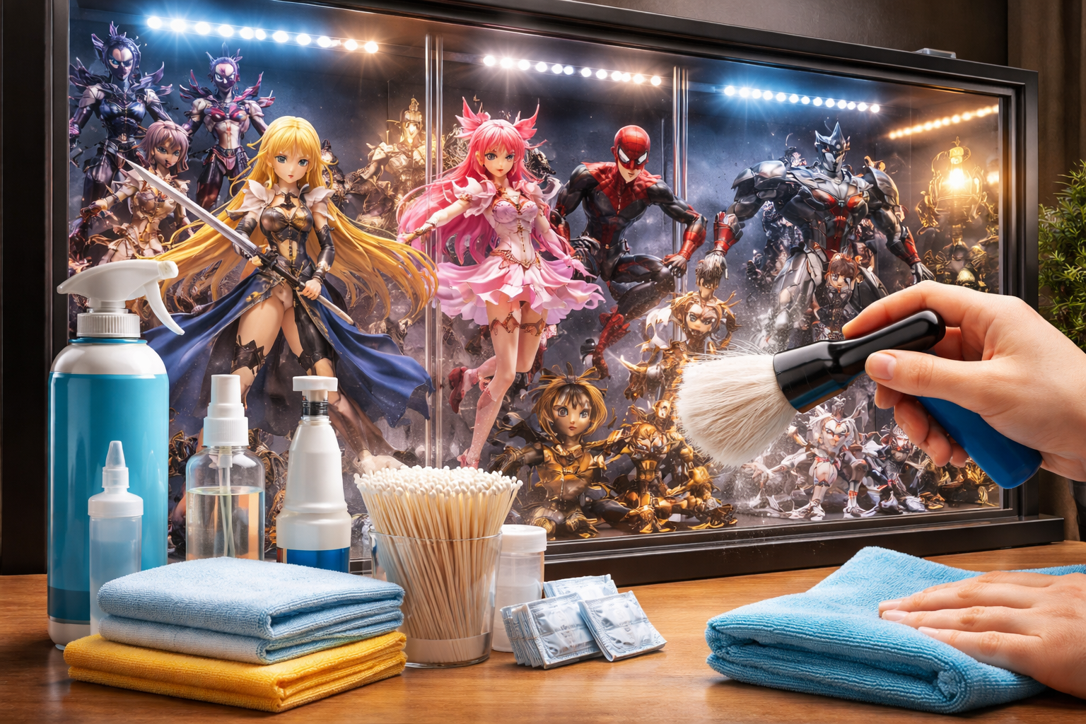 피규어 관리 방법