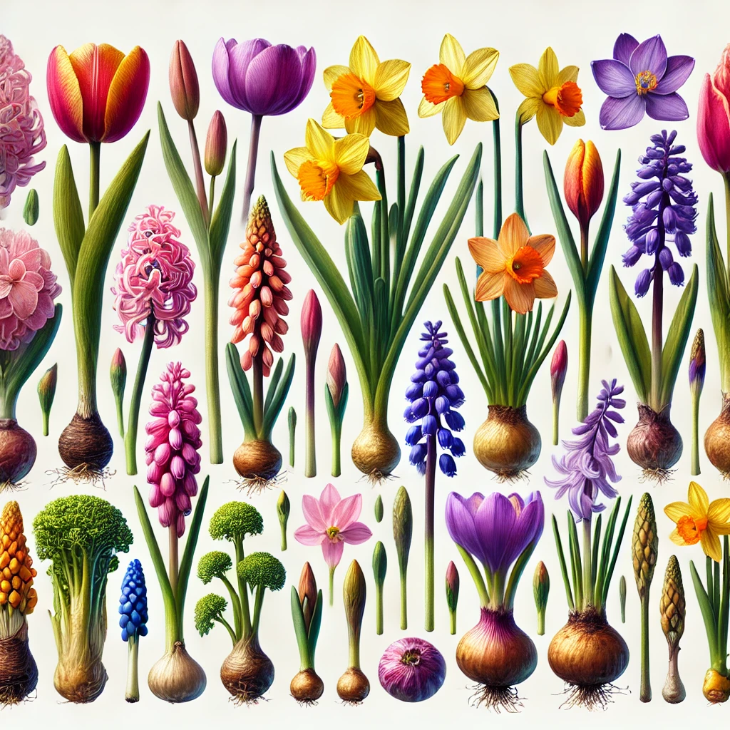 구근 식물 이미지