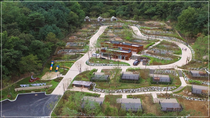 앵봉산캠핑장-전경