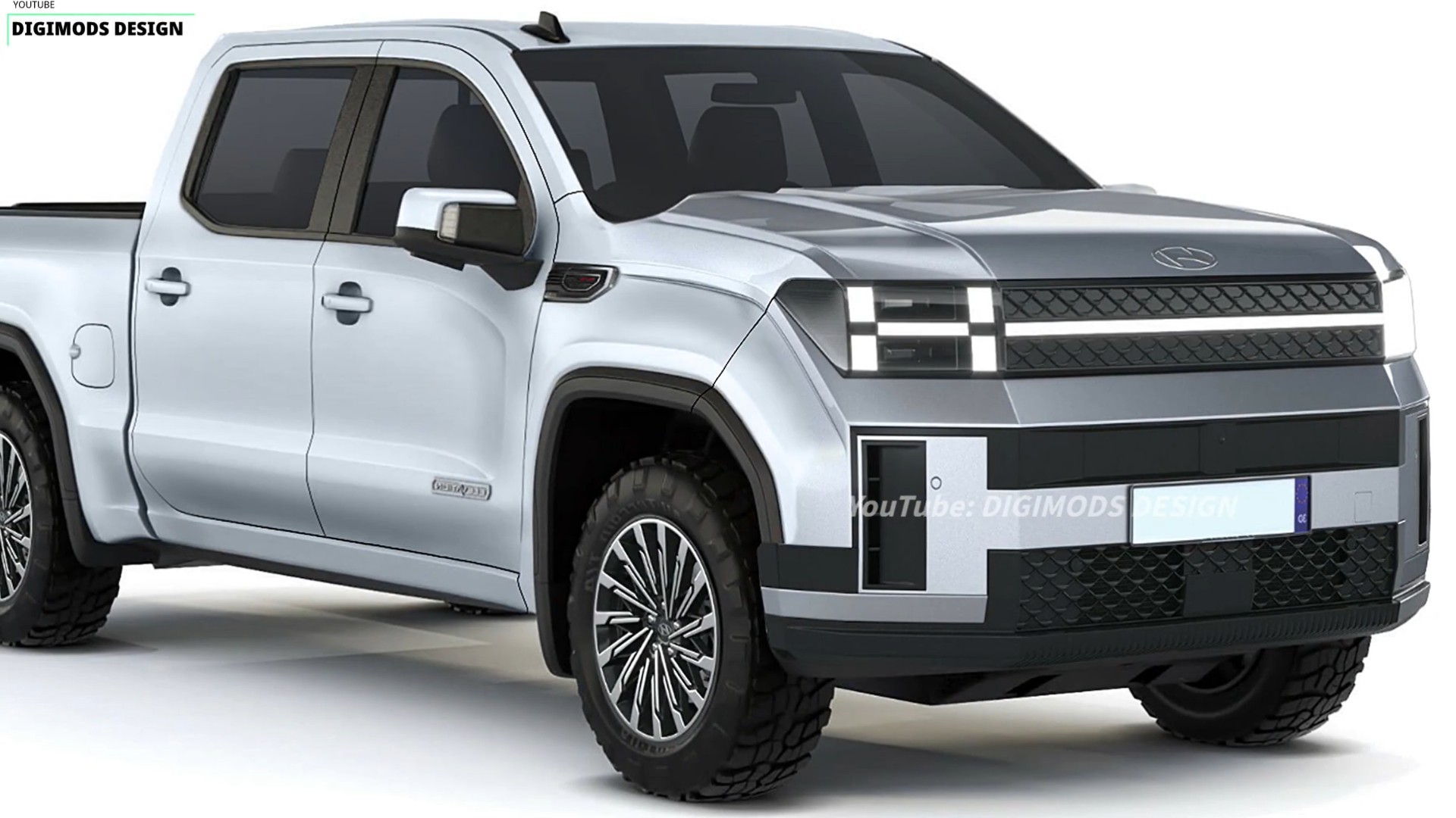 현대자동차 디 올 뉴 싼타페 픽업트럭 예상도