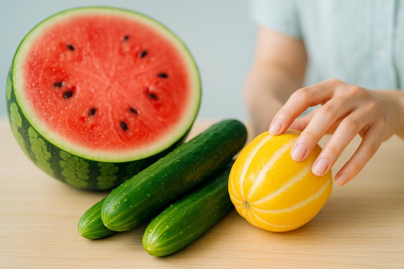수박, 오이, 참외가 설사를 유발하는 3가지 핵심 원인