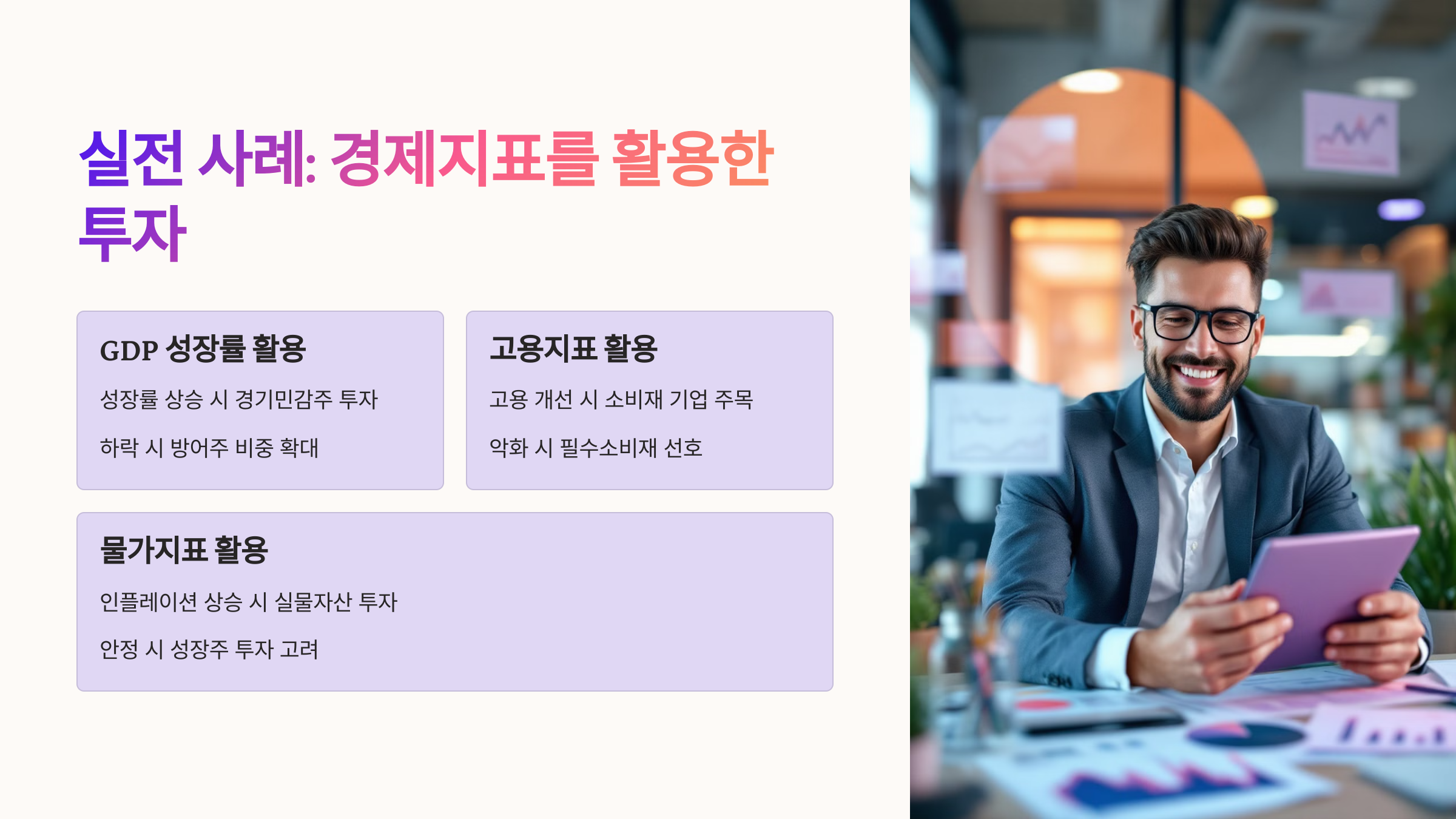 경제지표로 시장을 예측한 투자 사례 분석