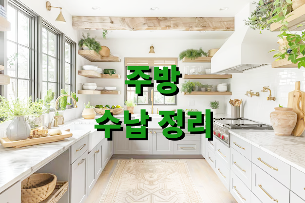 주방 수납 정리