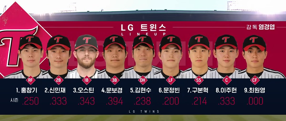 2025 프로야구 LG vs 기아