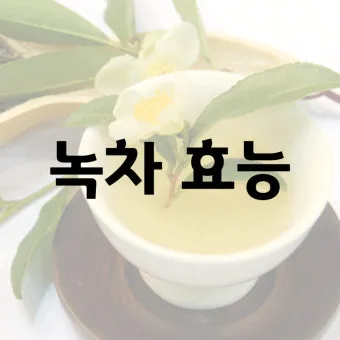 녹차가루 효능 섭취방법과 부작용까지 꼼꼼히 알아보기_13