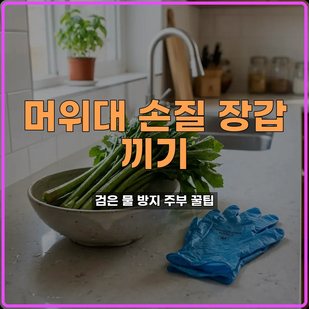 장갑끼기
