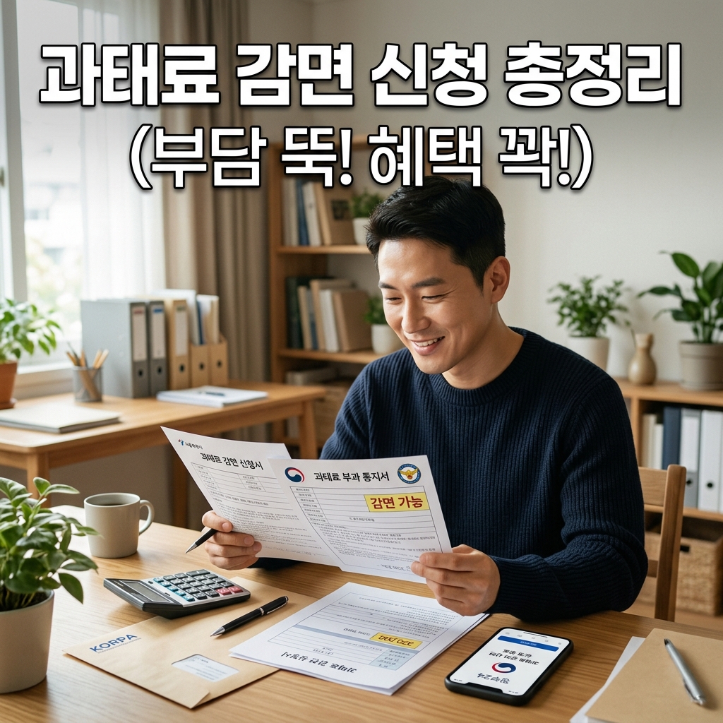 과태료 감면 신청