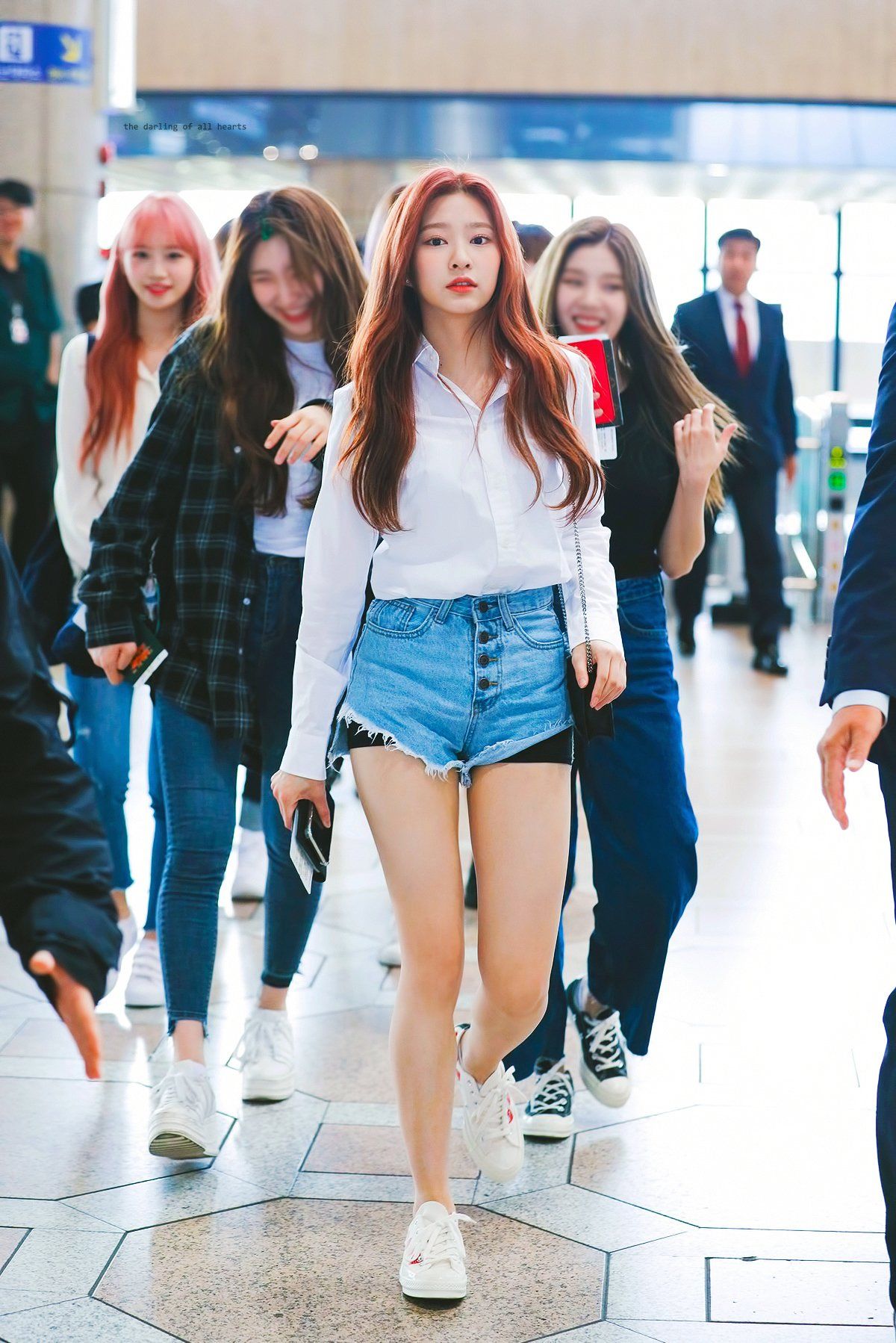 아이즈원 김민주 최애사진