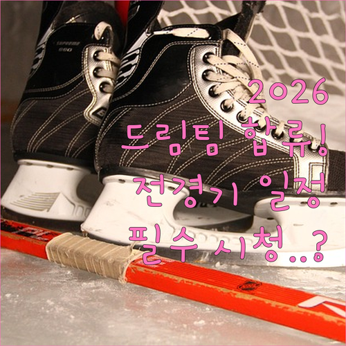 2026 동계올림픽 아이스하키 드림팀..
