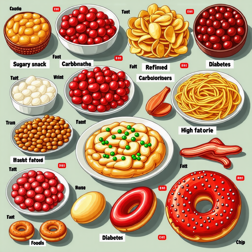 당뇨에 나쁜 음식
