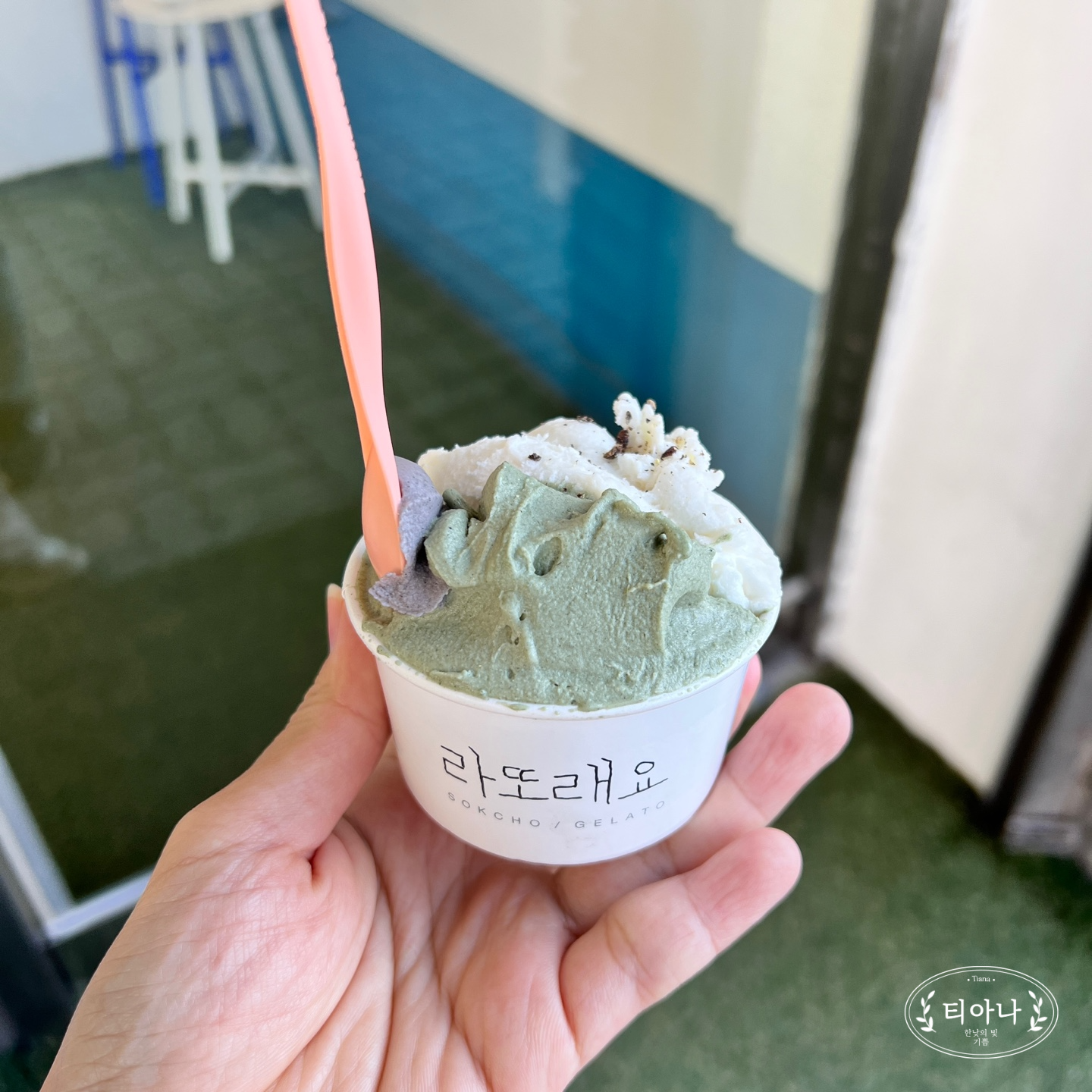 속초에서 맛본 &amp;#39;라또래요&amp;#39; 아이스크림