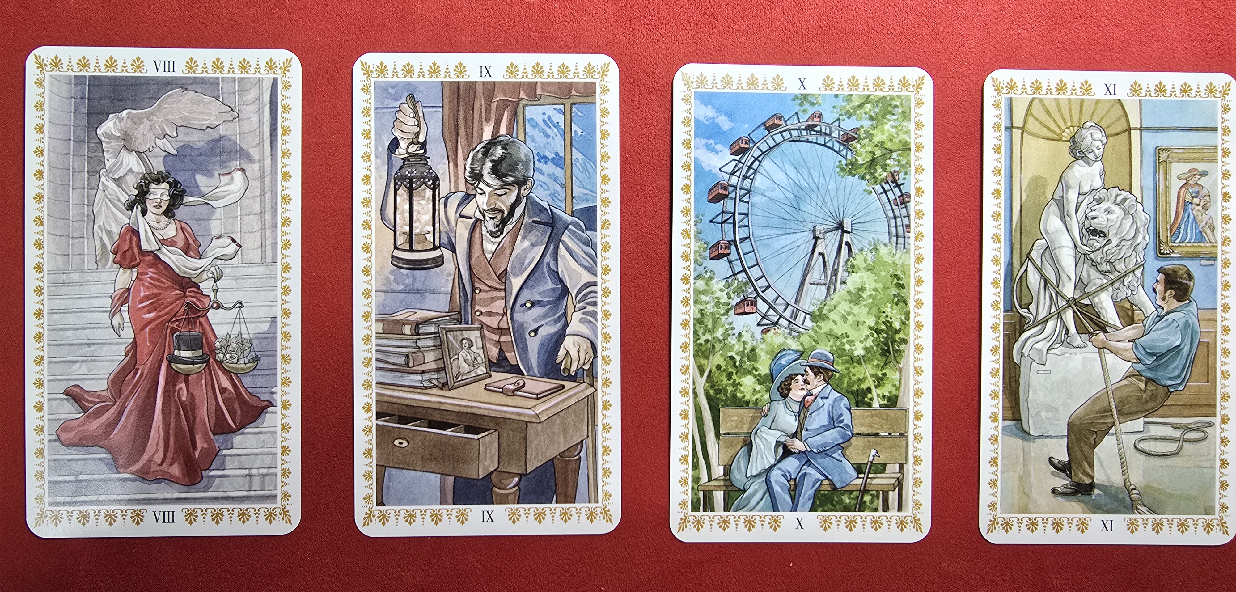 11번, 9번, 10번, 8번 카드