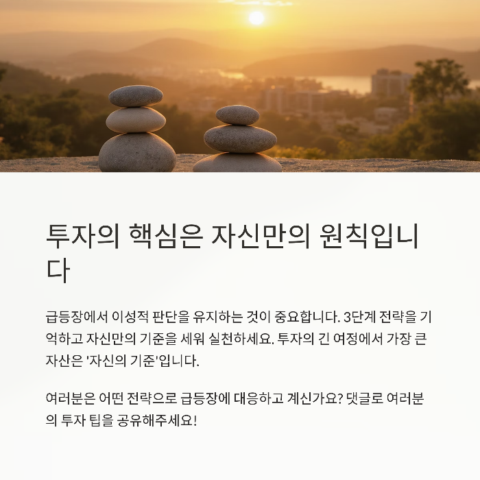 급등장에서 이성적인 판단